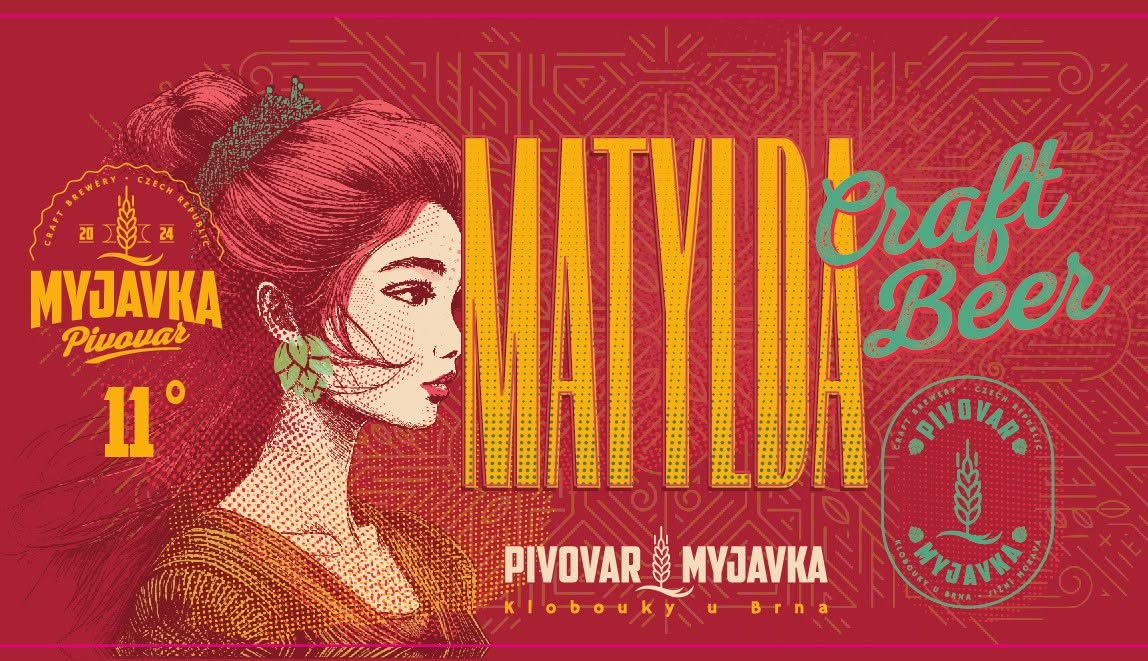 Etiketa piva Matylda 11°
